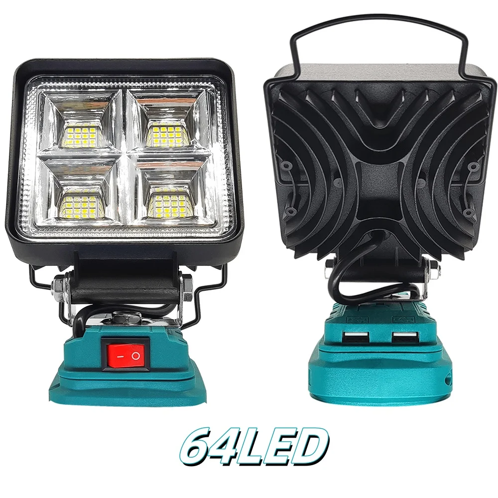 

Портативный светодиодный светильник PATUOPRO 4 дюйма для аккумулятора Makita 18В