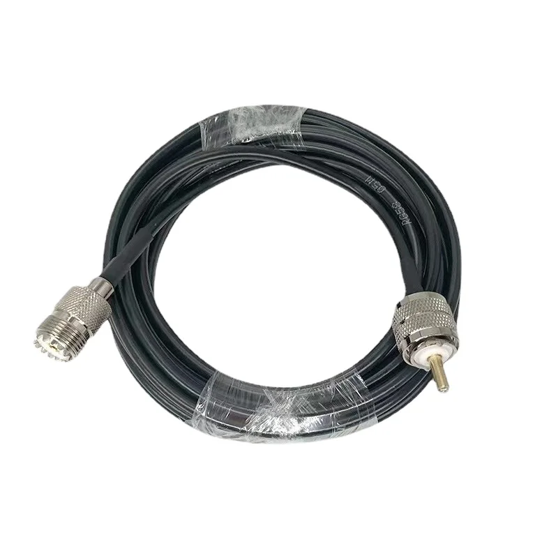 

LMR240 Cable PL259 UHF Male To SO239 UHF Female Connector SO239 To PL259 Crimp for LMR240 Extension Pigtail Fast Delivery Copper