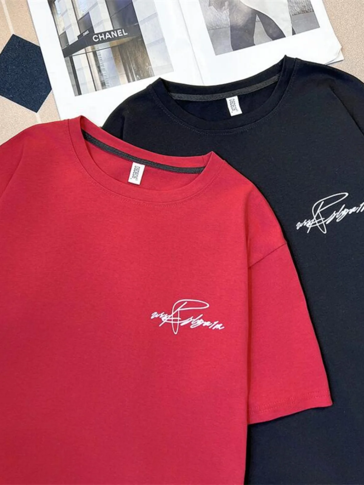 Мужская футболка с короткими рукавами американского тяжелого модного бренда High