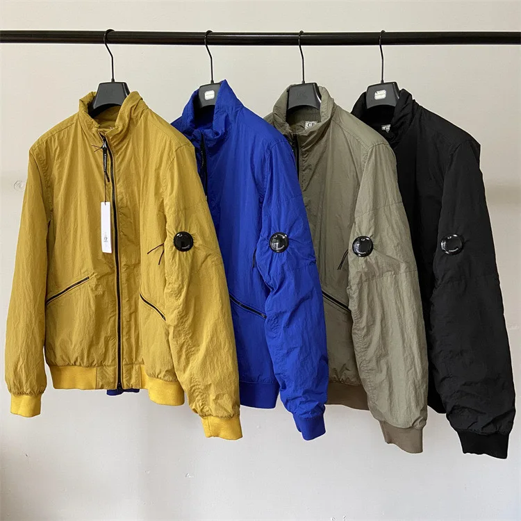

New Autumn and Winter C-CP Casual Cardigan Stand-up Collar Cotton Clothing Outdoor Cold-proof Warm Cotton Jacket Male