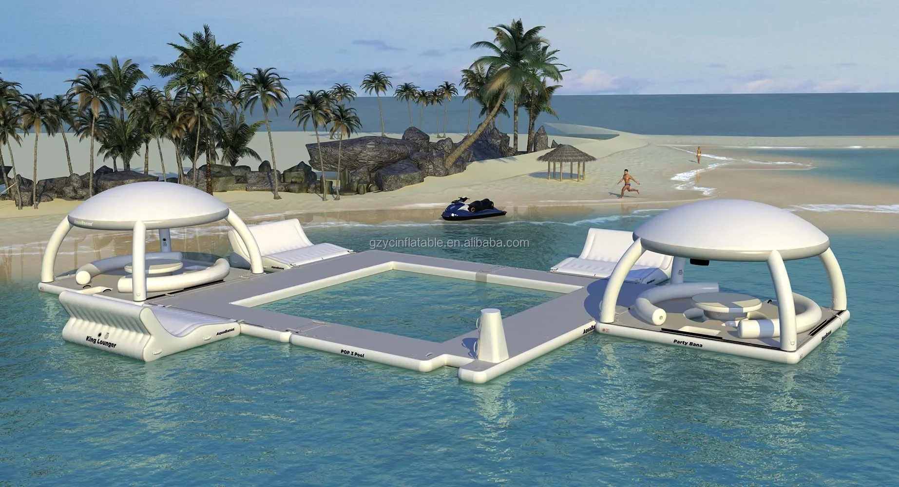 Индивидуальная надувная док-станция Dietong лампа с палаткой