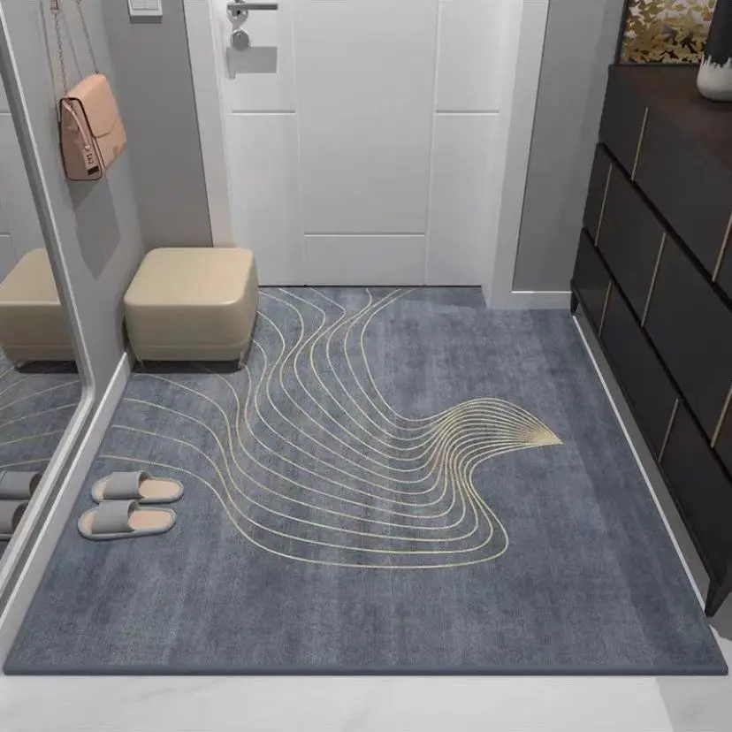 light luxury home entrance doormat living room coffee table rugs non slip floor mat soft rectangle bath mats bedroom bedside rug free global shipping