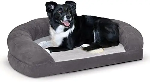 

Pet Products Ortho Bolster Sleeper Orthopedic Dog Bed Large Gray