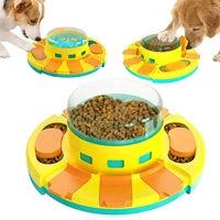 dog puzzle toy dogs brain stimulation mentally stimulating toys puppy treat food dispenser bowl level 12 interactive easy game