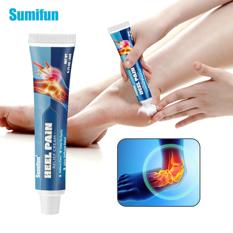 

20g Sumifun Foot Heel Pain Relief Cream Relieve Toe Bunion Pain Treating Achilles Tendonitis Fasciitis Joint Medical Ointment