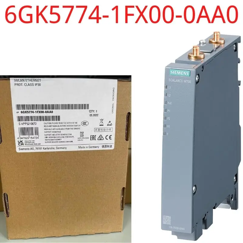

Новый модуль двигателя SINAMICS S120 6SL3120-1TE23-0AA 4, вход: 600 В постоянного тока, выход: 400 В, 3 переменного тока, 30 А