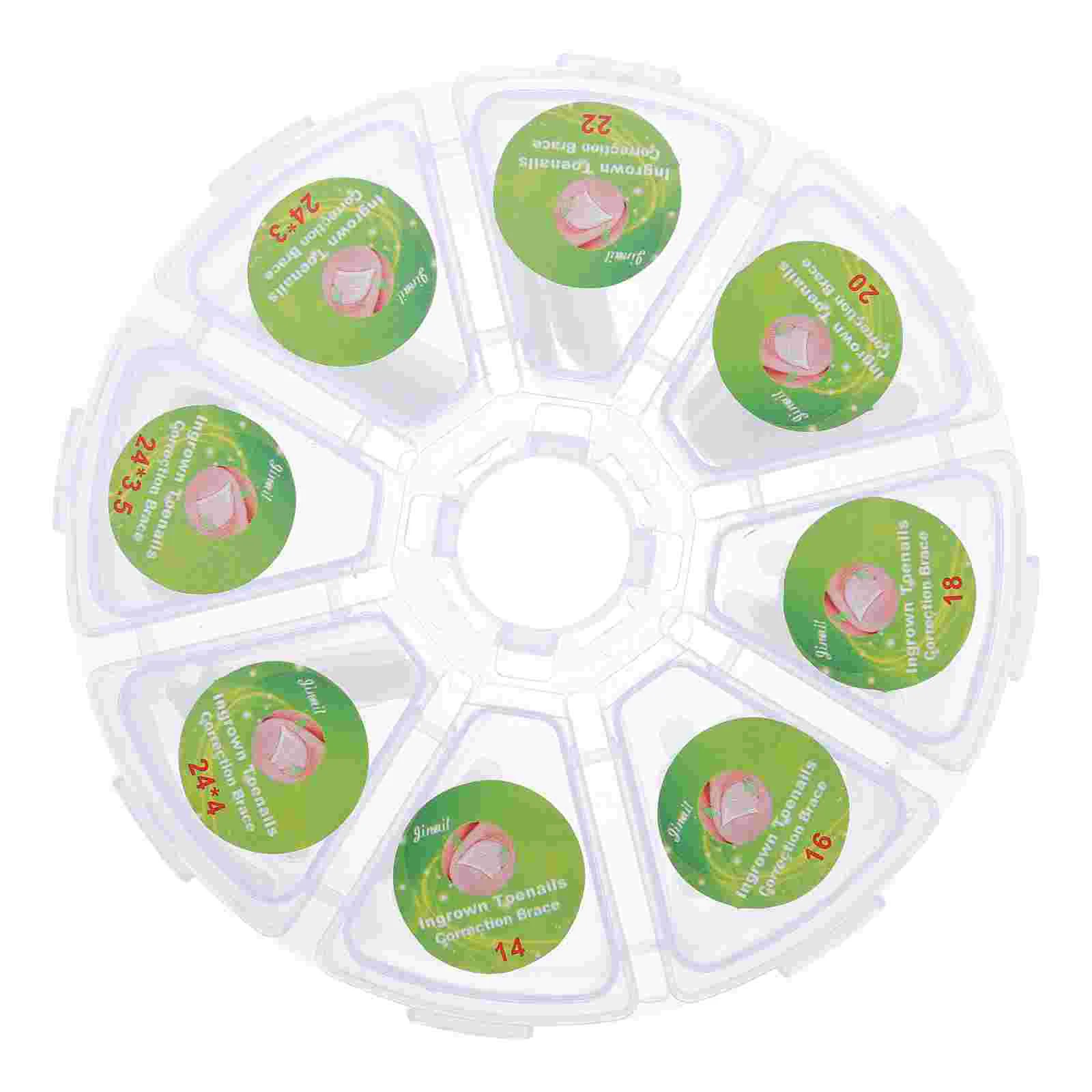 

Toenail Ingrown Corrector Sticker Nail Correction Tool Curved Brace Pads Lifter Treatment Stickers Clip Straighten Toenails Toe