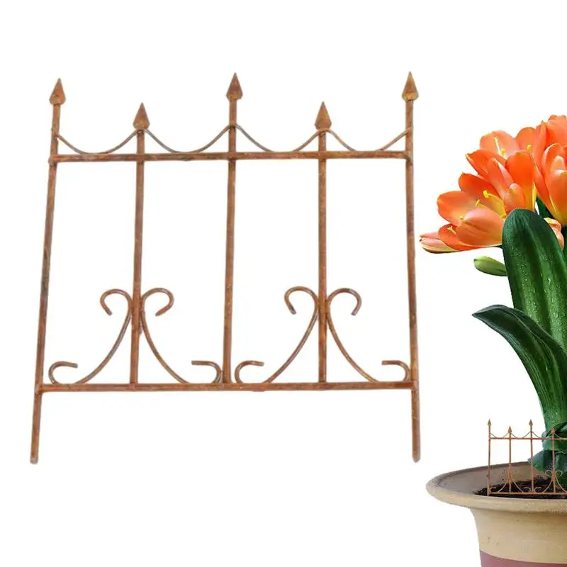 Миниатюрный забор для поделок сказочный садовый газонный барьер украшение