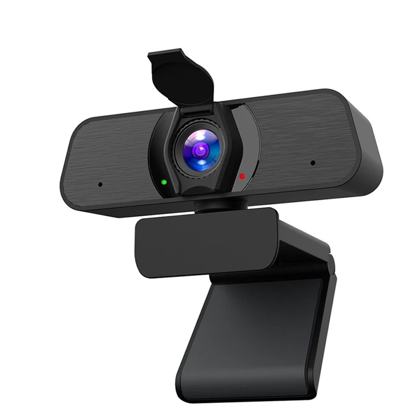 

2K Webcam USB Built-In Microphone Driver-Free Webcam Is Suitable For Live Broadcast, Video Call, Online Meeting