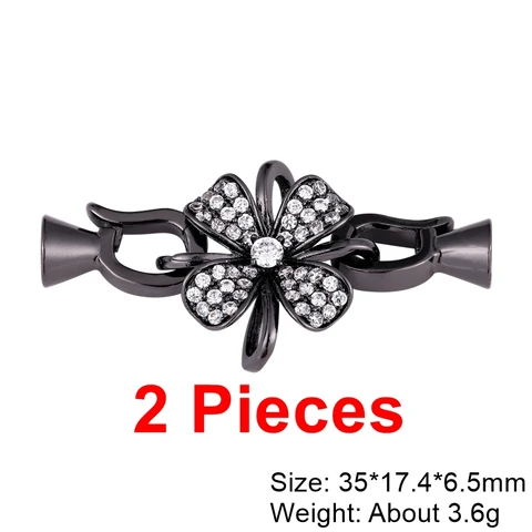 Застежки-застежки Juya  из меди с цирконием