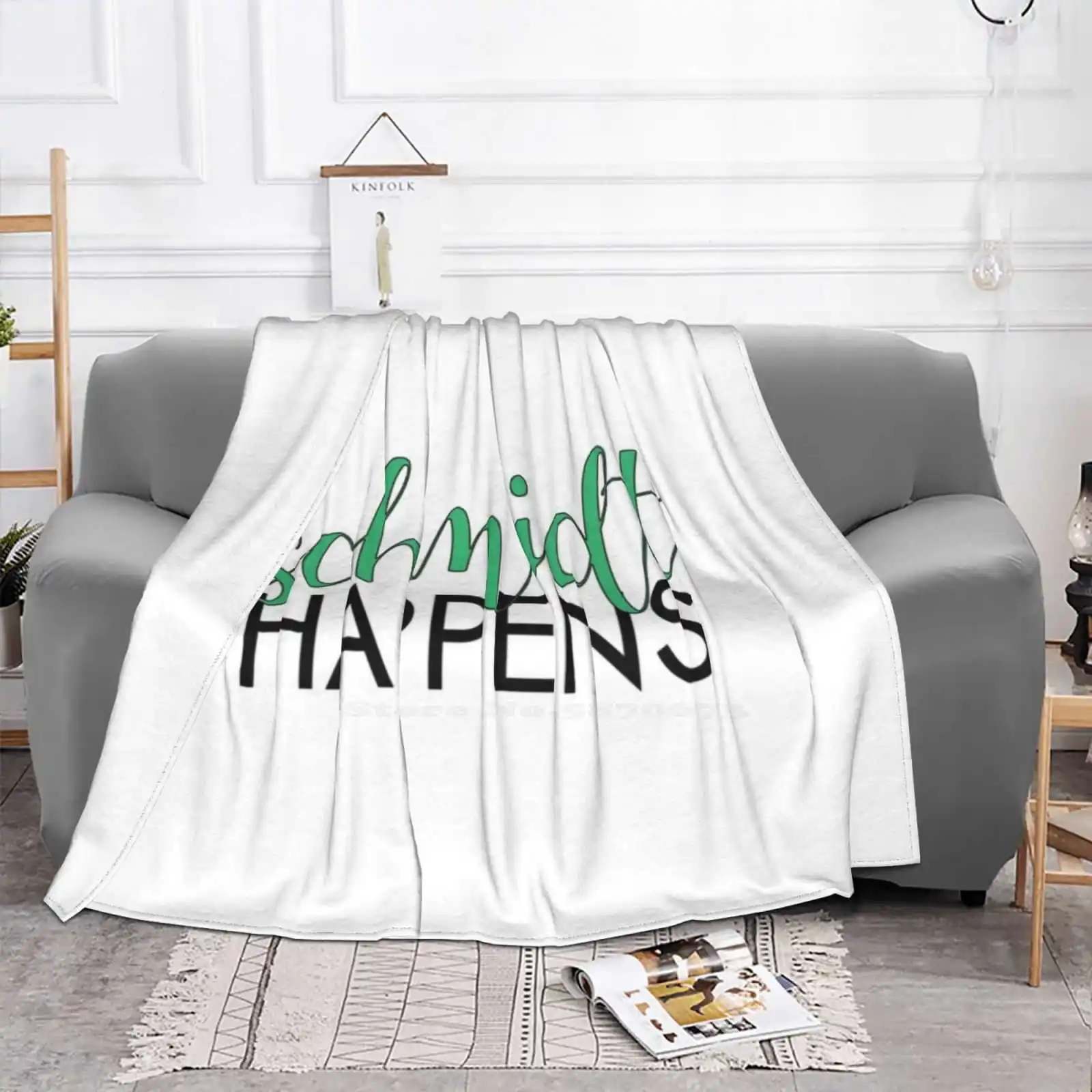 Schmidt Happens креативный дизайн удобное теплое фланелевое одеяло новая девушка Day Nick