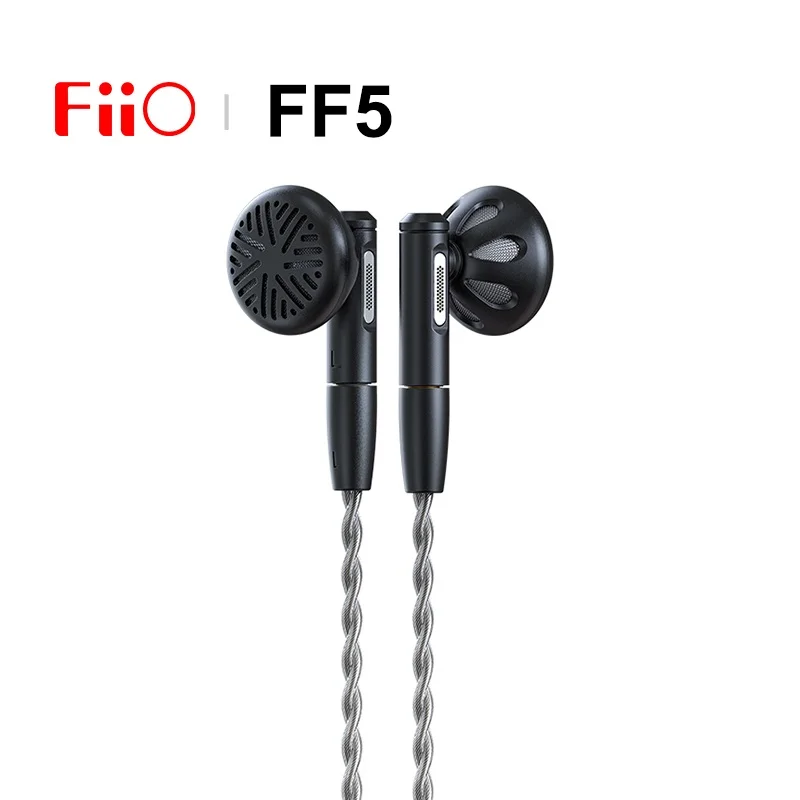 Hi-Fi наушники-вкладыши FiiO FF5 с динамическим драйвером на основе углерода IEM со