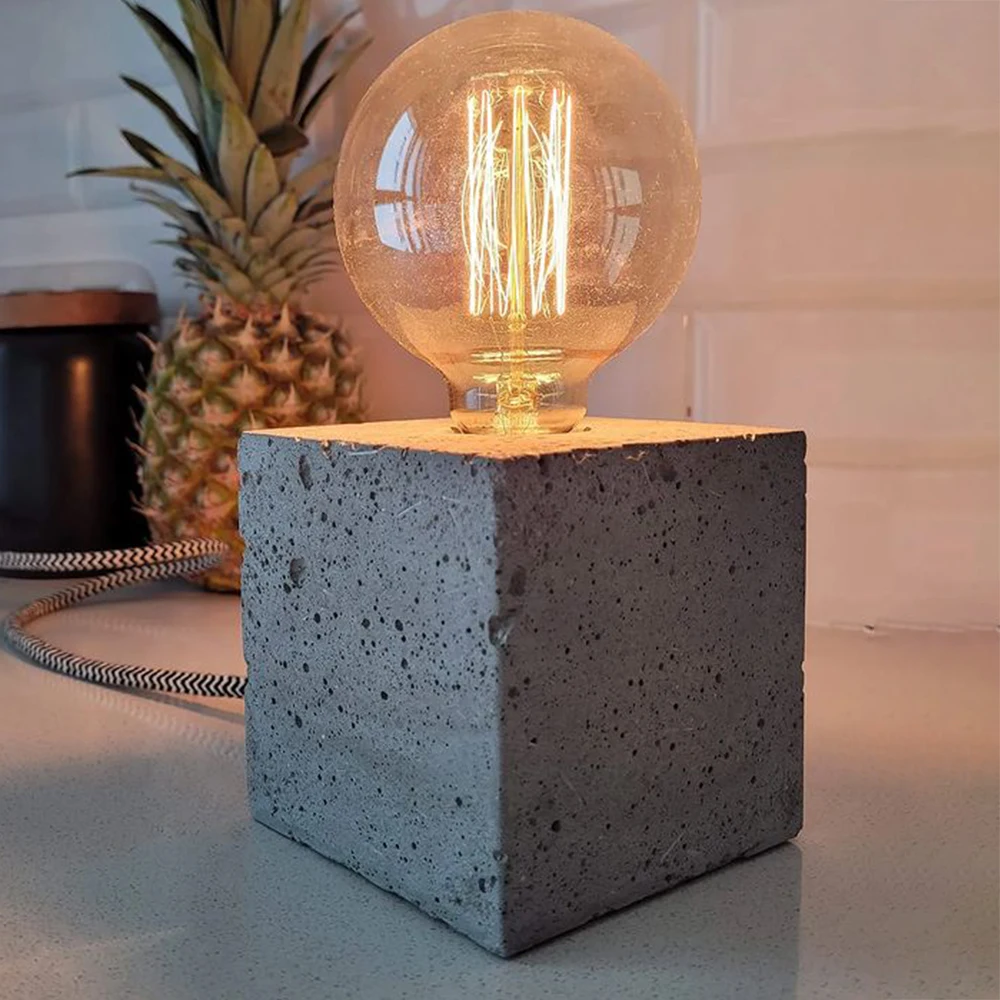 Держатель настольной лампы форма для бетона подставка из смолы силиконовая