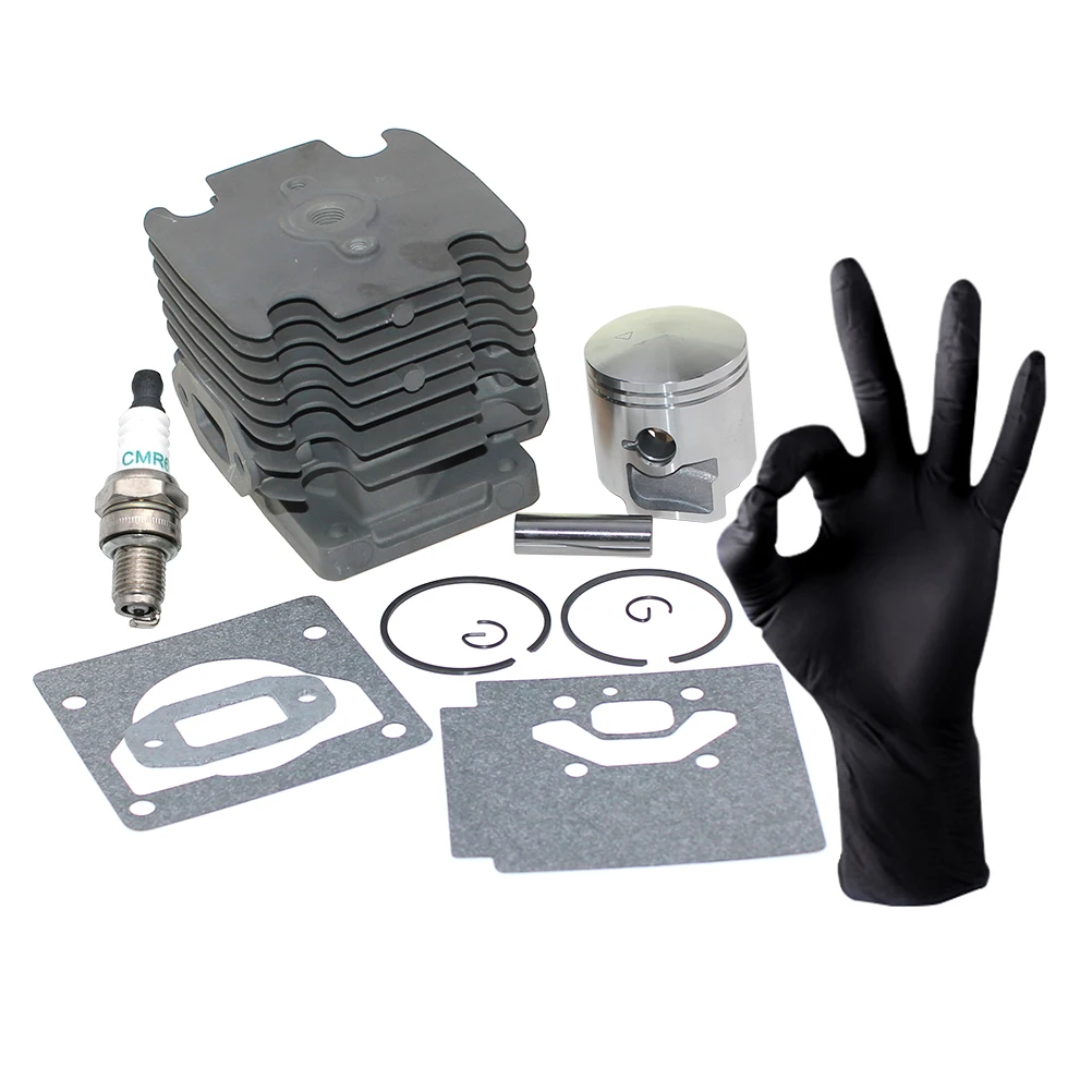 Фото Комплект поршня цилиндра для Husqvarna 150BF 150BT 350BF 350BT Jonsered BB2250 502848701 №4
