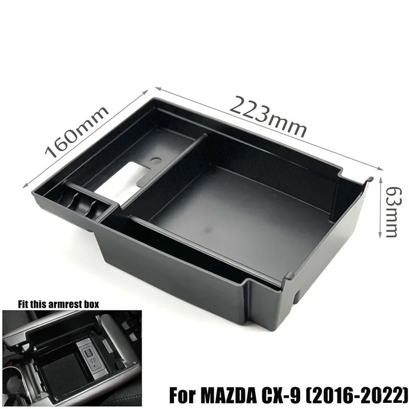 

Автомобильные аксессуары, ящик для хранения в центральном подлокотнике, держатель для консоли для MAZDA 3 AXELA/MAZDA 6 ATENZA CX-5 CX5 CX-8 CX8 CX-9 CX9