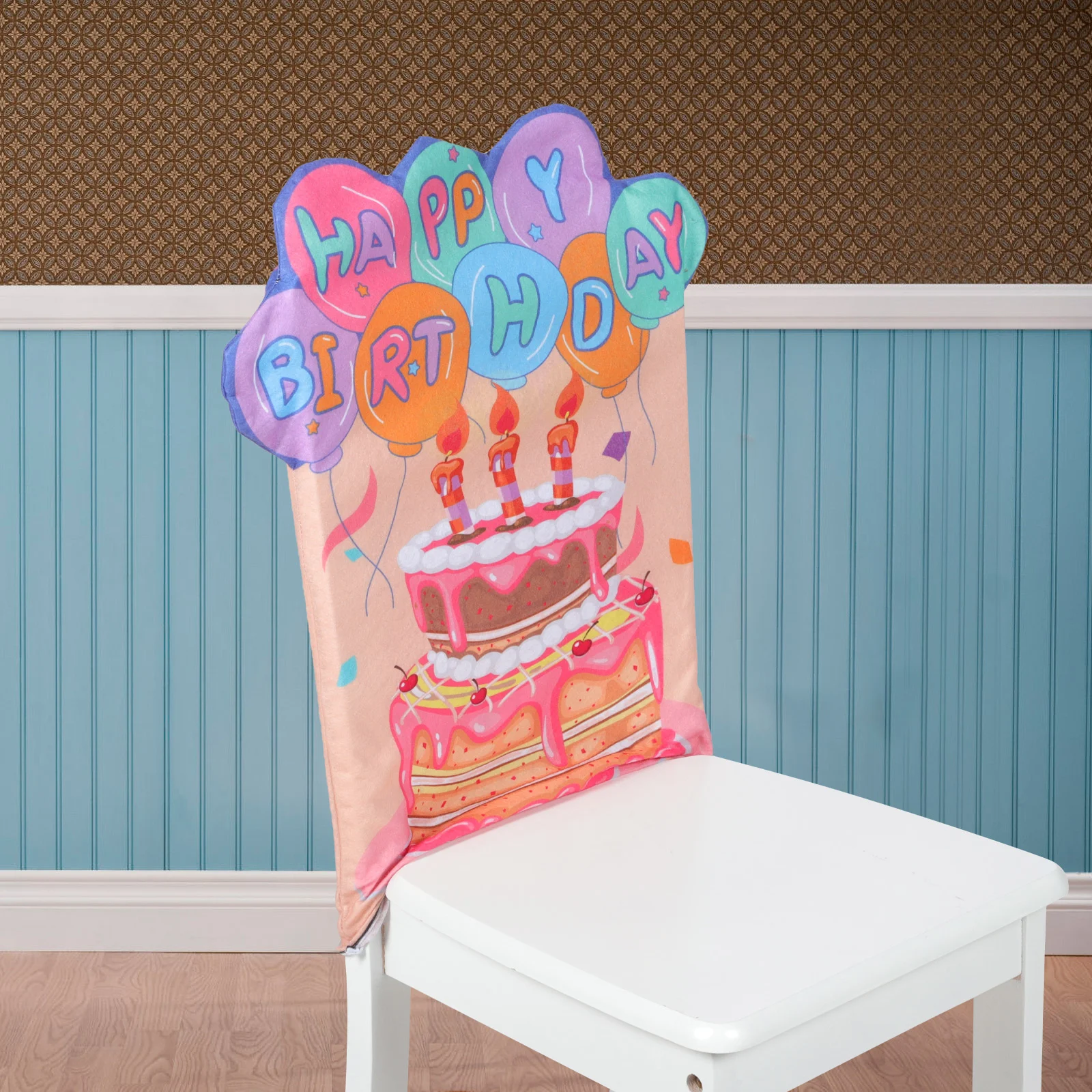 

Birthday Chair Decoration Cover Happy Birthday Chair Cover Birthday Chair Seat Cover Classroom