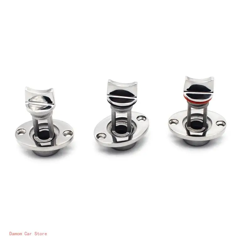 

Dinghy Hardware Marine Drainage Water Plug Bung Hole Boat Stern Drain Plug Cover Yacht Boat Stainless Steel Accessories