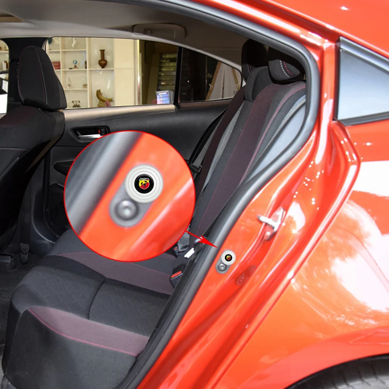 Амортизирующие ПВХ Наклейки на дверь автомобиля противошумные прокладки для