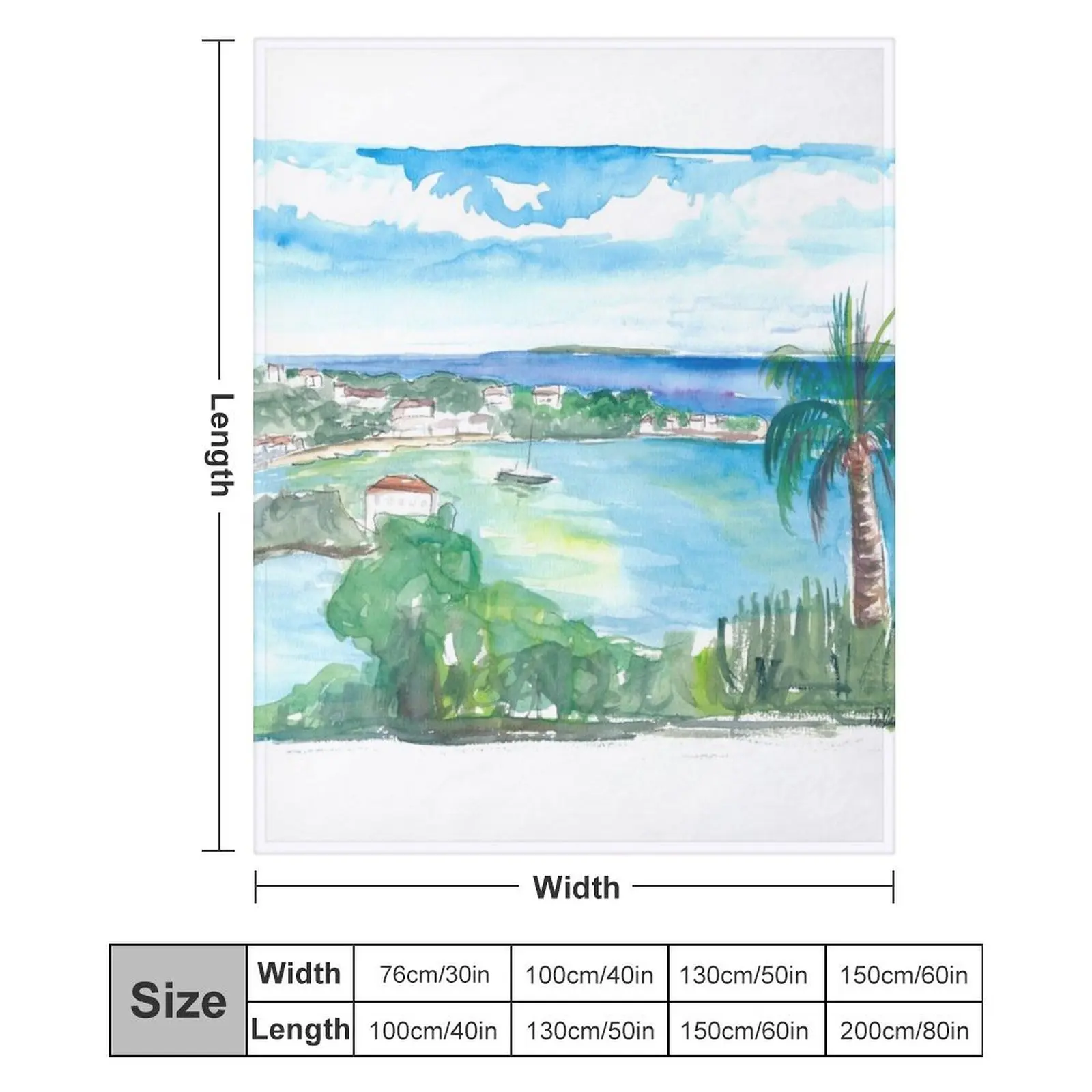 Круза Беэй Девырские острова США сцена с изображением моря Святого Джона тонкое