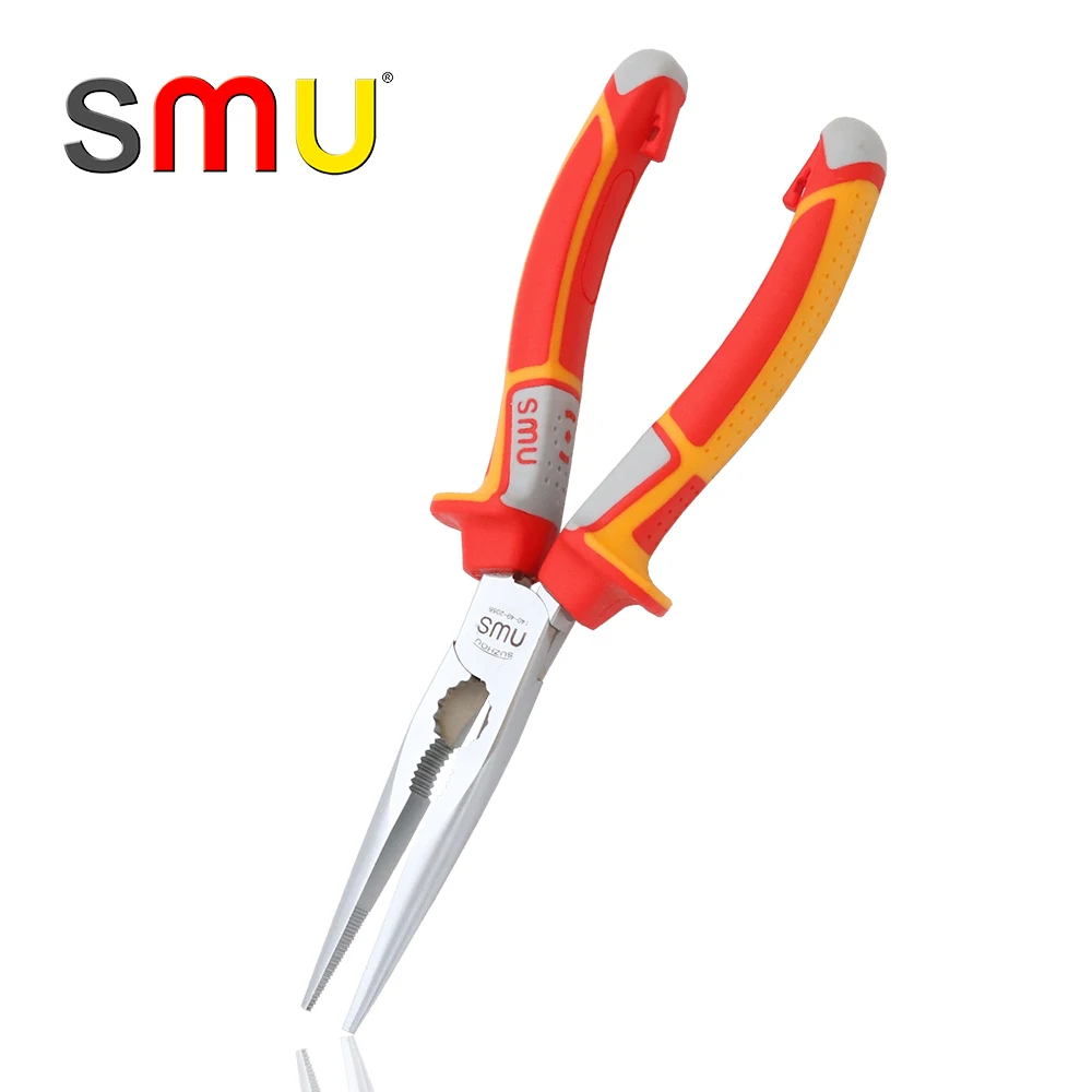 SMU Long Nose Pliers Wire Cutter Electrician Pliers Repair Tools Professional Multifunctional Pliers