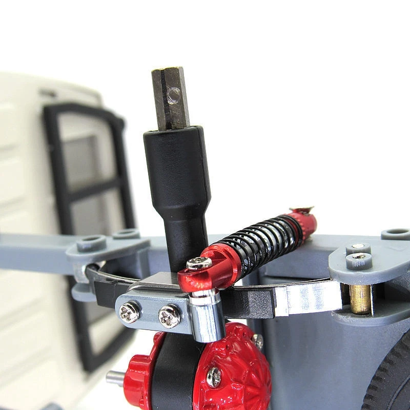 Металлический передний и задний амортизатор с фиксированным кронштейном для WPL