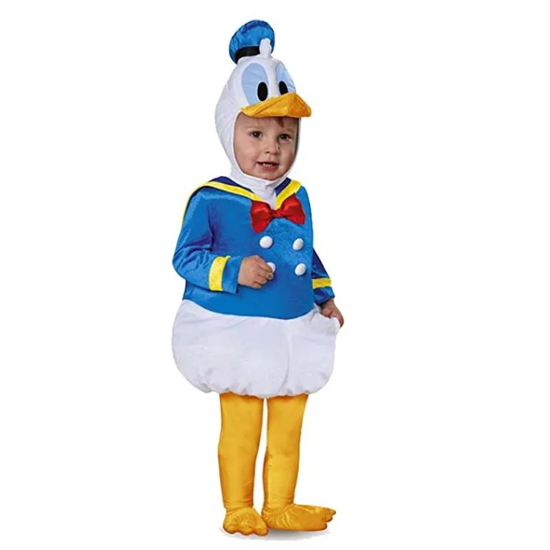 Новинка Детский костюм Дональда Дака на Хэллоуин с уткой для косплея детского