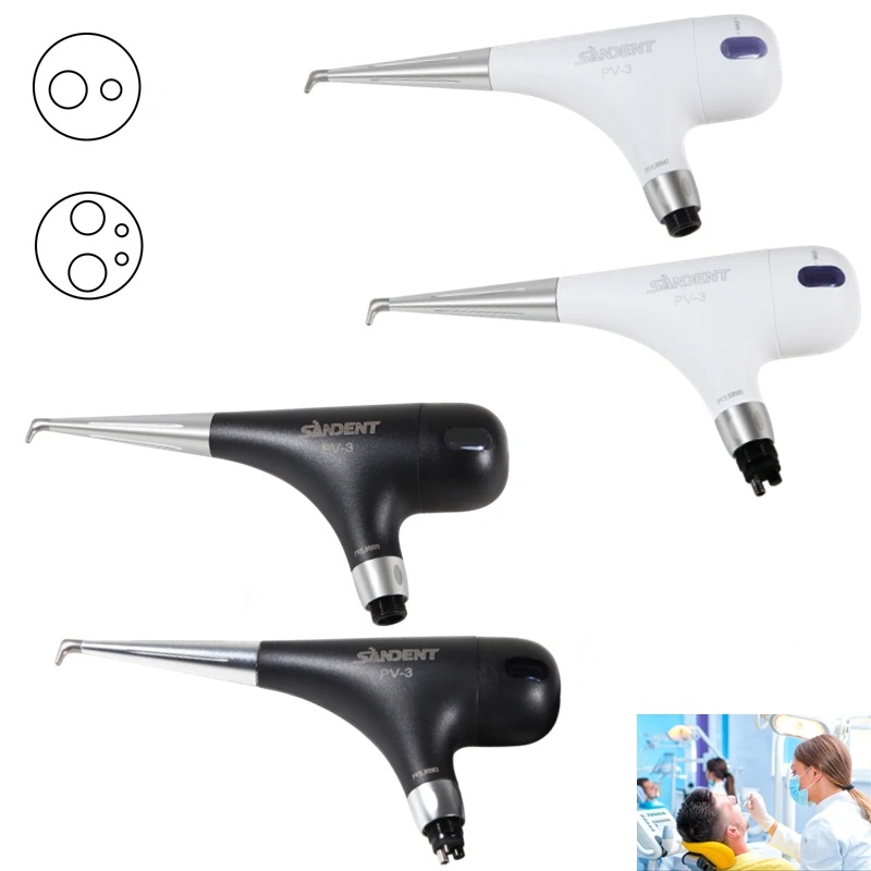 

Dental Air Prophy Unit Teeh Whitening Spray Polisher Flow Jet Air Flow Sandblasting 2/4 hole Teeth Polishing Dentistry Tools