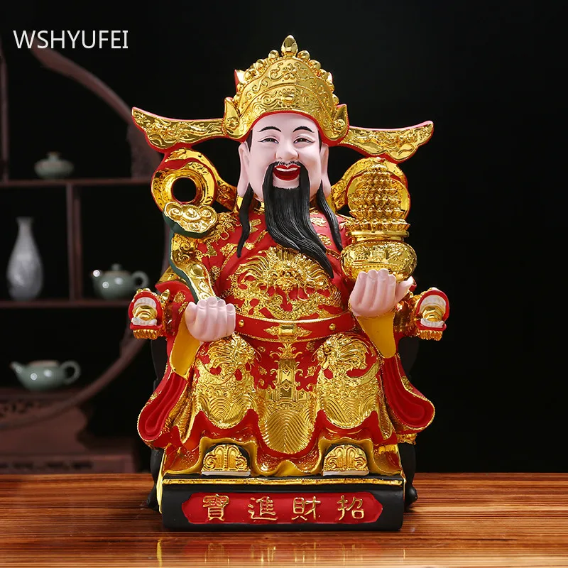 Китайский полимер магазин украшений для дома Бог богатства украшения фэн-шуй