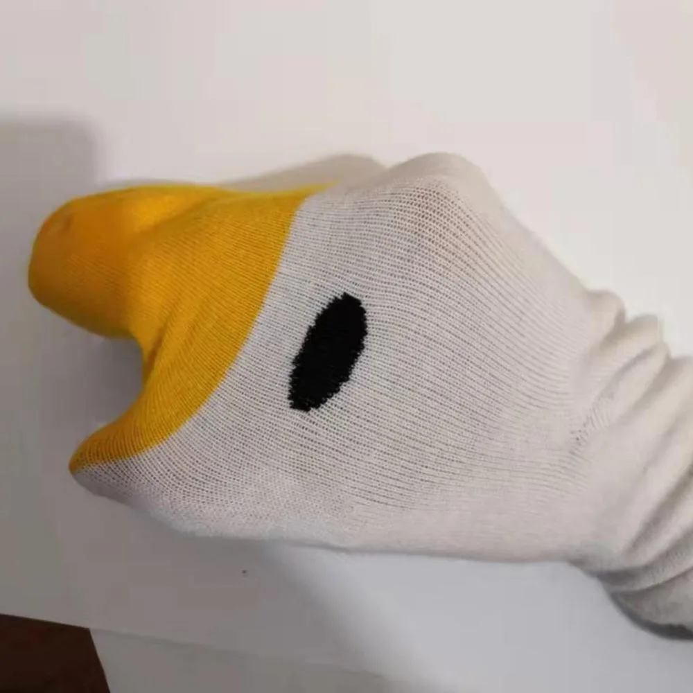 2019 New Fahsion 1Pair Funny Crazy Goose Head Sport Cotton Sock Creative Happy Animal Casual Socks Women Men Universal