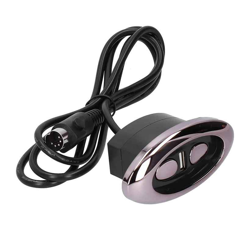 

Electric Recliner Square Olive Shape with USB 5V 2A Port 2 Button Hand Remote for Electric Recliners and Lift Chairs