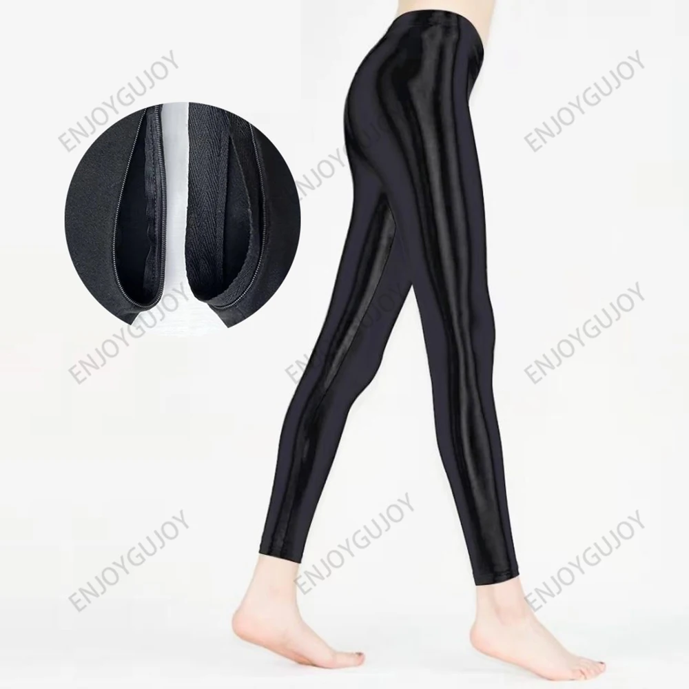 Невидимые леггинсы с открытой промежностью высокоэластичные брюки унисекс