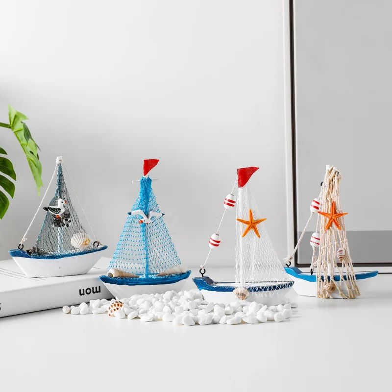 

Creative Sailboat Model Small Decorations Home Decorations Wine Cabinet TV Cabinet Office Desktop Decoration Room Layout