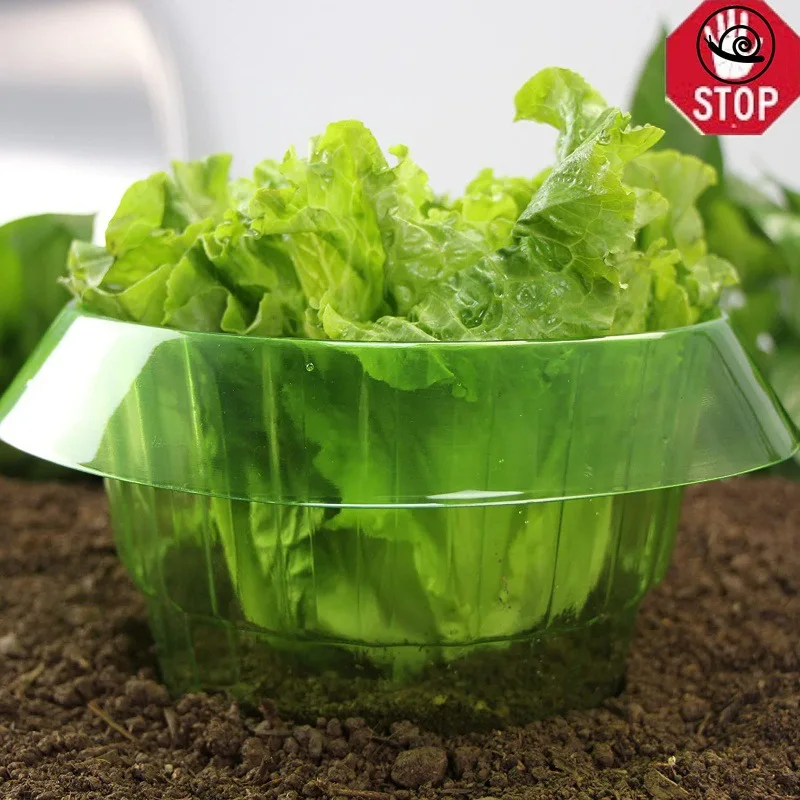 

1pc Agricultural Garden Flower Pot Durable Slug Protection Vegetables Save Water Guard Plant Snail Collar