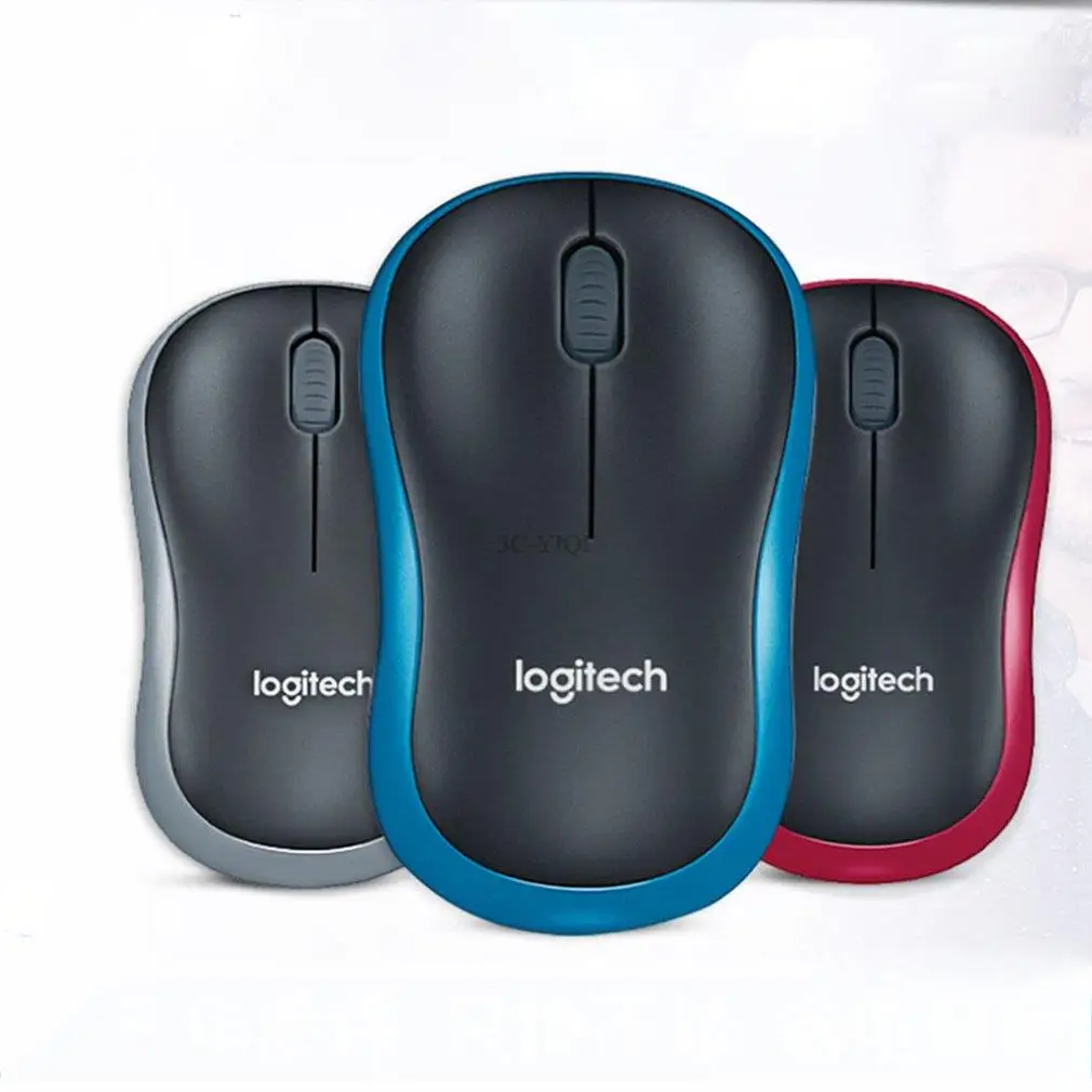 Мышь Компьютерная M186 Беспроводная офисная, 1000 точек/дюйм, 2,4 ГГц