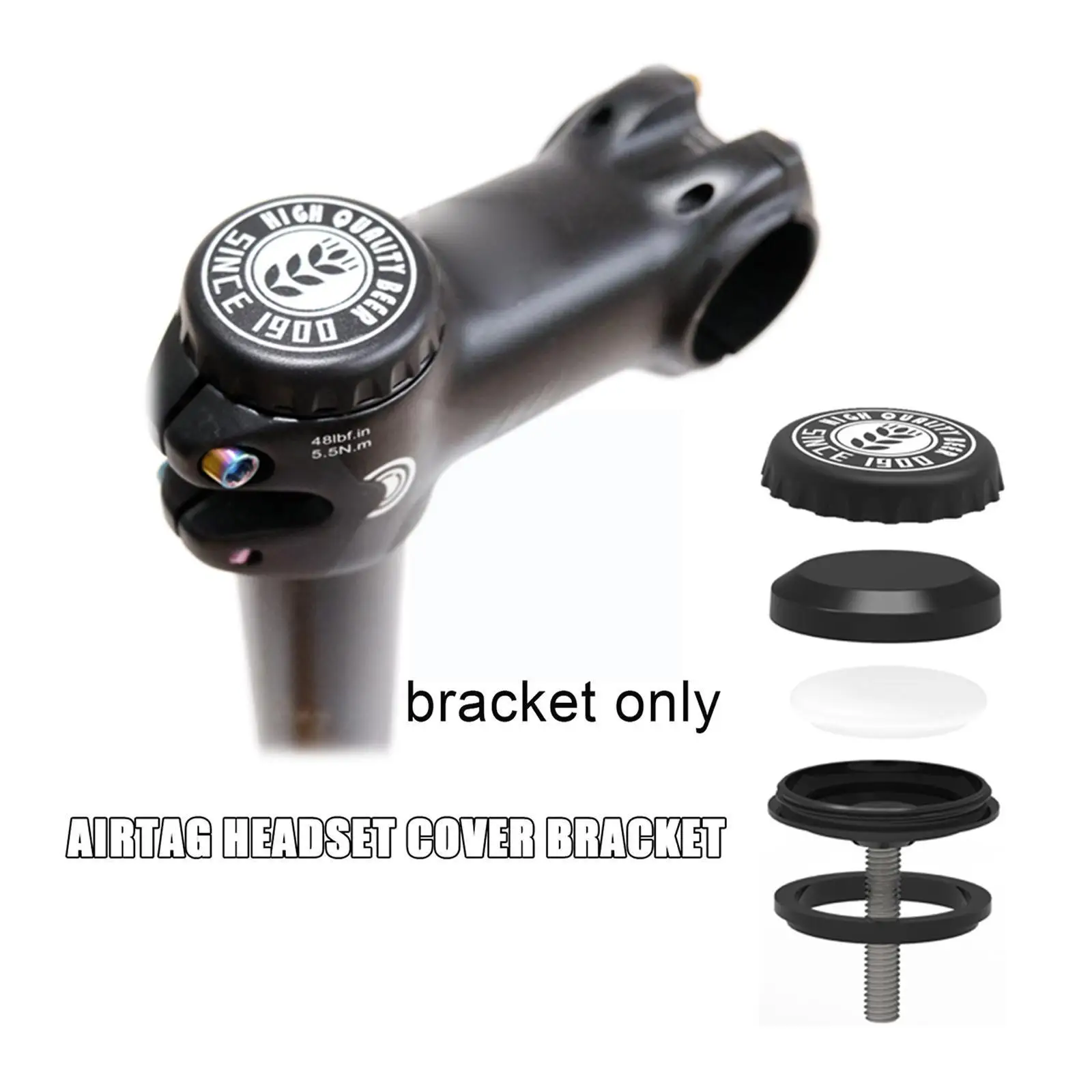 

Beer Case Tracker Mount Holder Bike Water Bottle GPS Location Tracker Protective Case For Apple Airtag Bike Mount Bracket E4A7