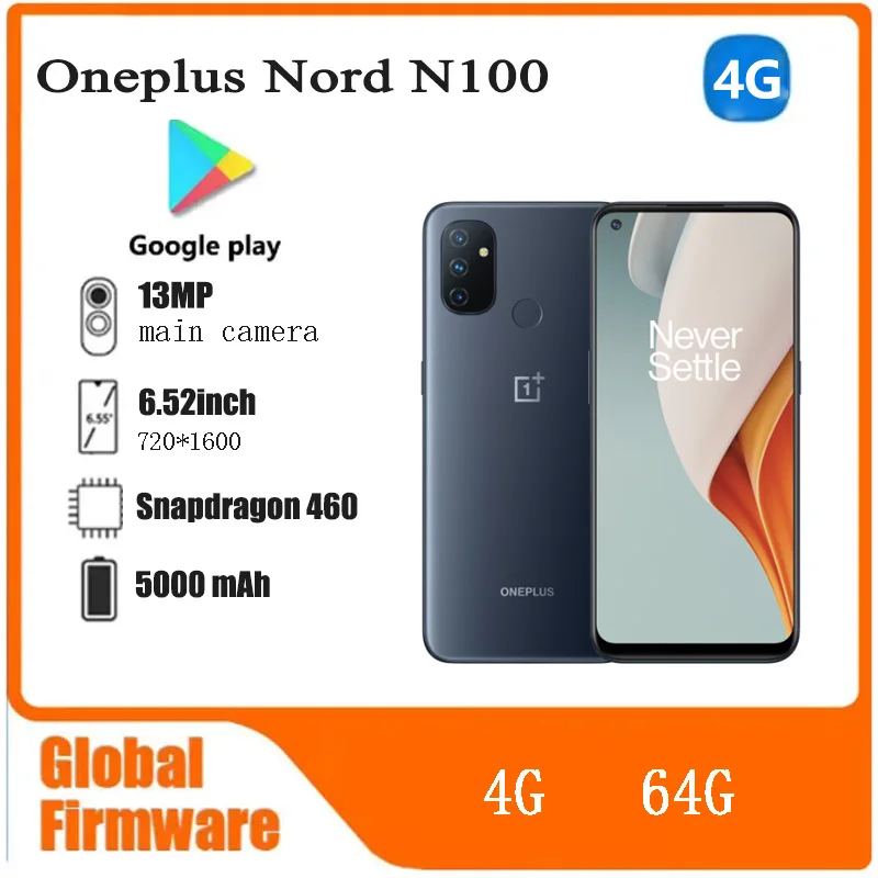 Смартфон OnePlus Nord N100 4/64ГБ б/у