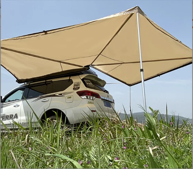 

Retractable 270 Degree Awning Car Side Awning Tent For Camping