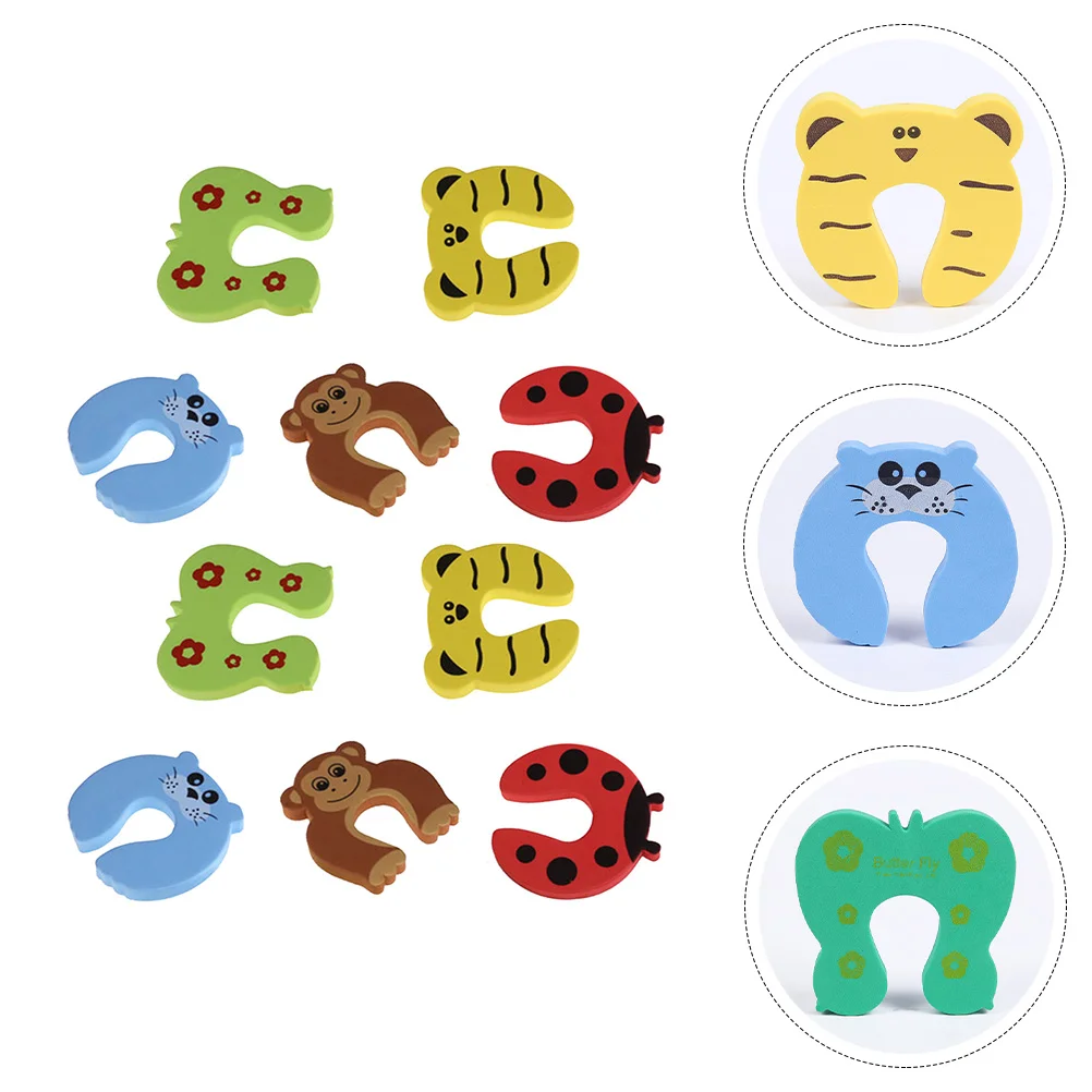 

Door Guard Baby Pinch Finger Protector Stopper Safety Homehingeprevention Wedge Protectors Stop Clipkids Slamming Corner Cartoon