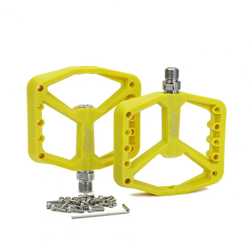 

1 Pair Bicycle Pedal Universal Widen Surface Sealed Bearing Mountain Road Bicycle Flat Platform Pedal Bike Parts