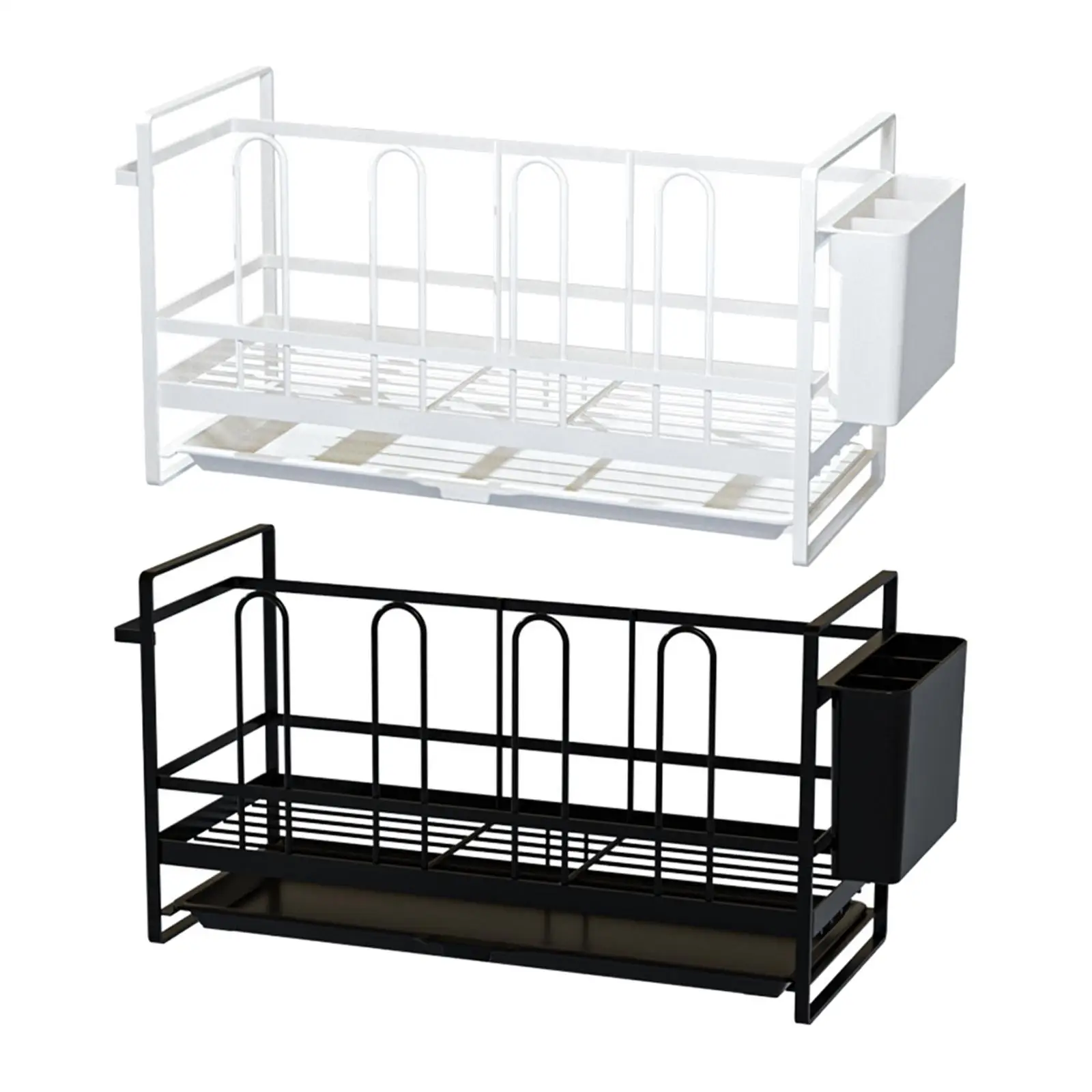 

Металлическая стойка для кухонной тарелки, держатель для хранения столовых приборов, держатель для палочек, органайзер, сушилка для посуды