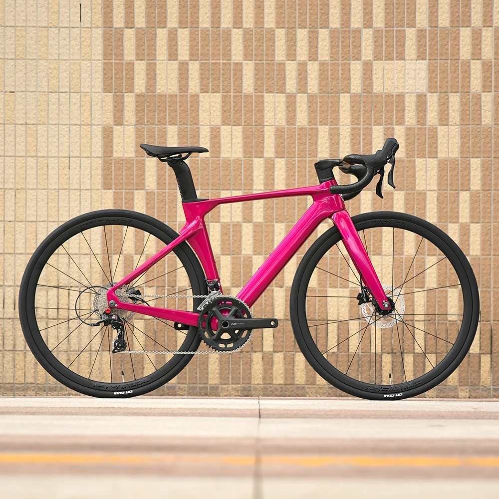 Велосипед TWITTER Storm Rider Carbon Road 22S с механическими гидравлическими дисковыми тормозами 700c для начинающих, взрослых, городской, мужской и женский (art.: 3920d7bb57583) - 3920d7bb57583