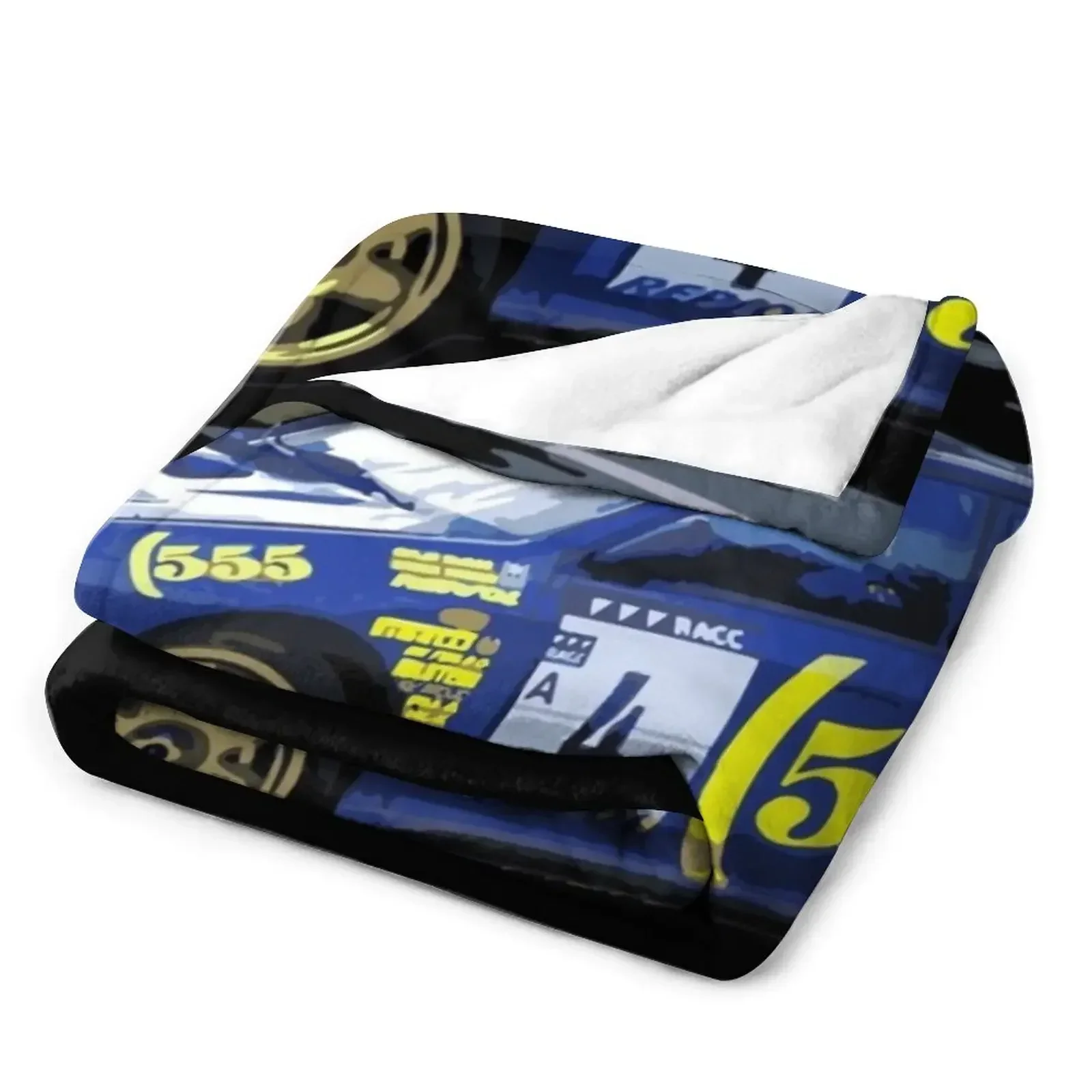 Коллин McRae GC8 World Rally Blue 555 декоративное одеяло для дивана рождественское украшение