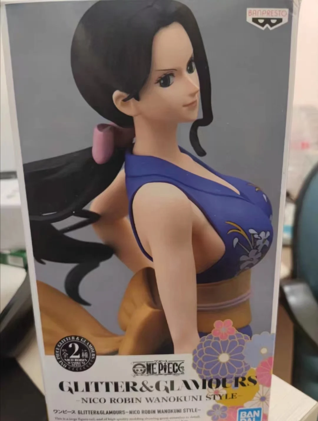 

Оригинальная 100% Мерцающая фигурка Banpresto & GLAMOURS Nico · Robin Ver A из ПВХ в коробке