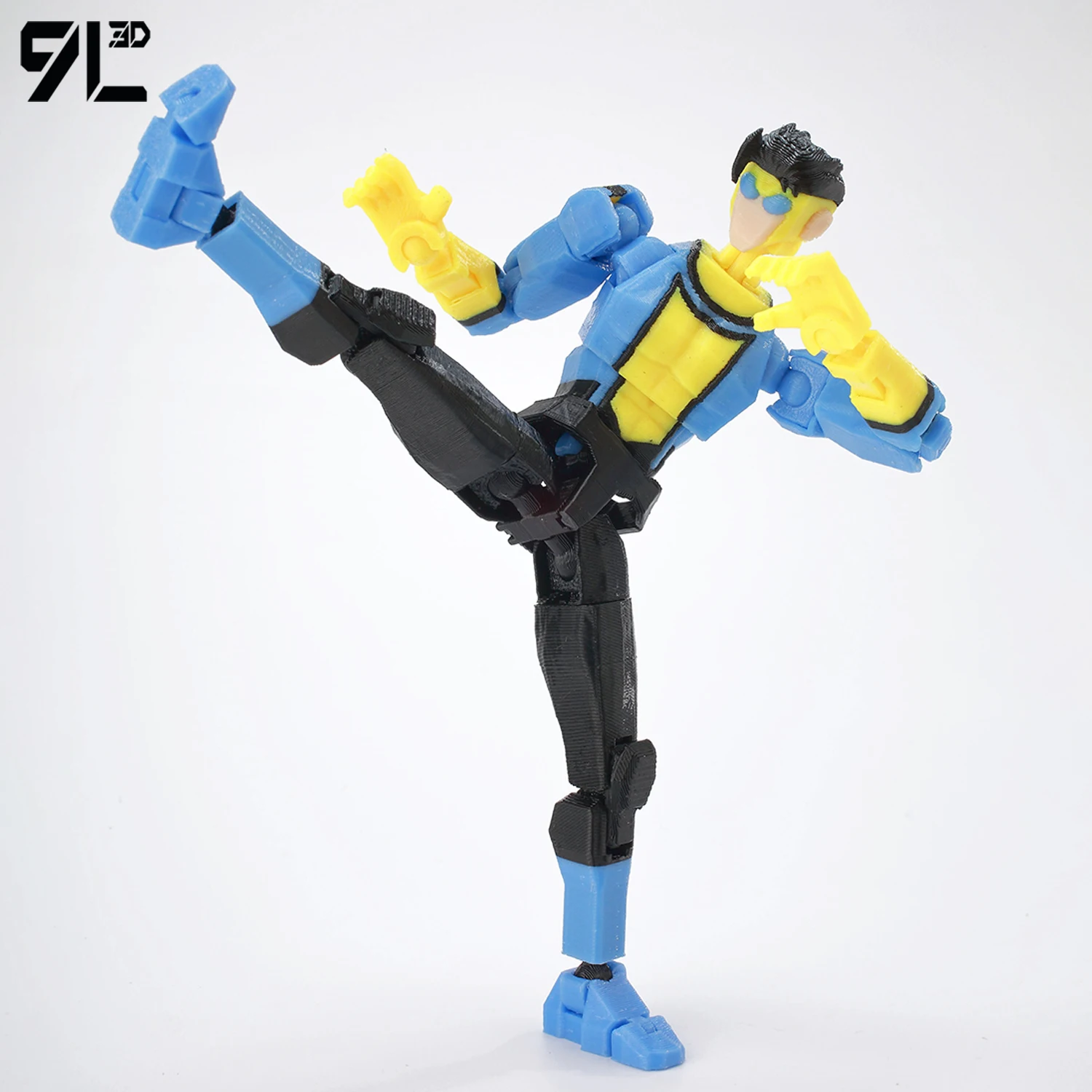 Фото Коллекционная фигурка супергероя Empire Mark 9L3D Lucky13 Dummy13, многосуставная, подвижная, в стиле американского аниме, для декора рабочего стола, подарки №5