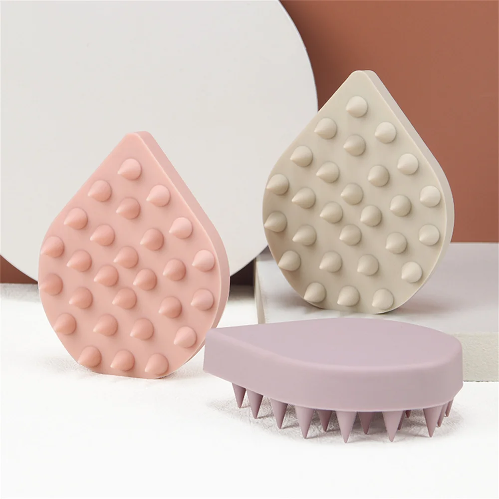 

Wet And Dry Shampoo Brush Pink Meat Healthy Material 27 Large Teeth Comb Relieve Fatigue Gentle Cleaning Shampoo Brush