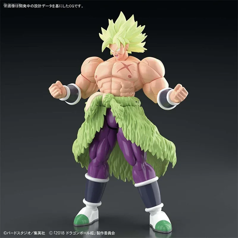 Фото В наличии Bandai фигурка-средит Dragon Ball SUPER SUPER SAIYAN BROLY FULLPOWER сборка аниме фигурка модель игрушка в подарок №3
