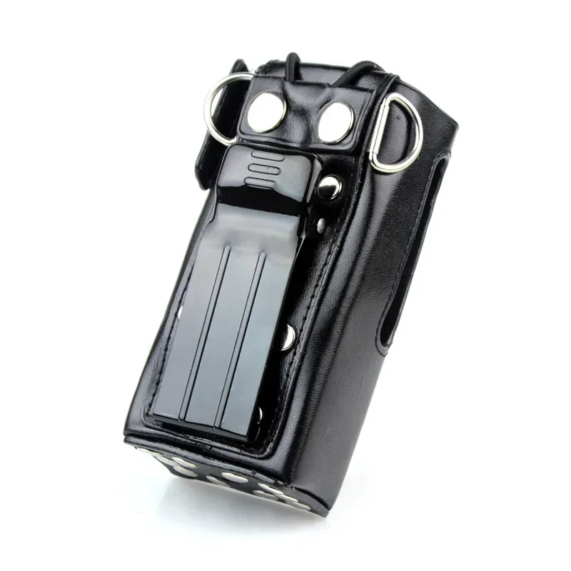 Жесткий кожаный чехол-кобура с зажимом для ремня Motorola GP3688 CP140 CP150 EP450 CP160 CP200 CP040