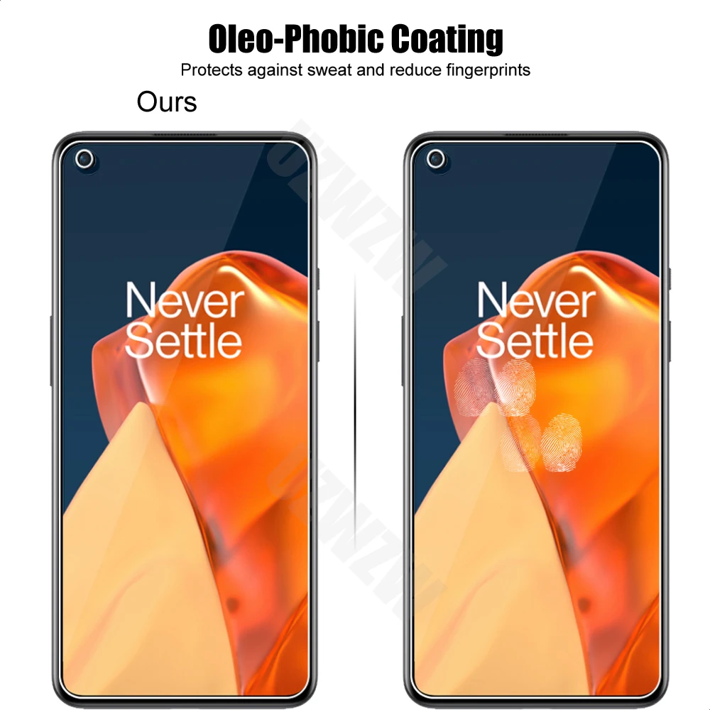 For OnePlus Nord CE 2 5G N200 N100 N10 Nord 2 5G 9 9R One Plus 8T Plus 7 7T 6 6T 5 5T Protective Tempered Glass Screen Protector