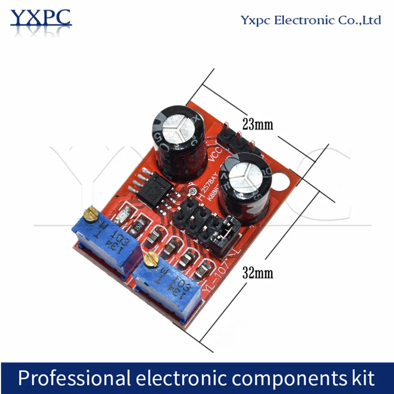 

1pcs NE555 pulse frequency, duty cycle adjustable module,square/rectangular wave signal generator,stepping motor driver Board