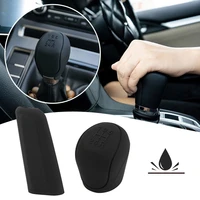 2x silicone gear shift knob covers non slip car gear shift grip handle case automobiles gear shift collars interior accessories